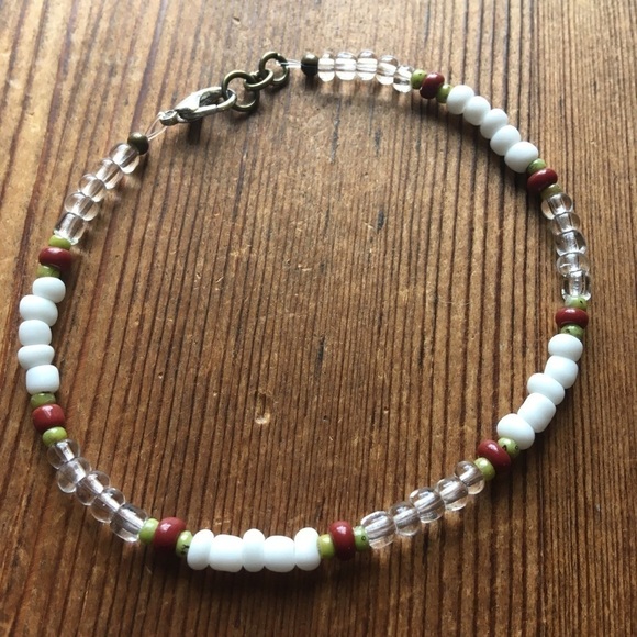 9 in. Men's Beaded Bracelet, Handmade Men's Bracelet Handmade - Picture 3 of 6